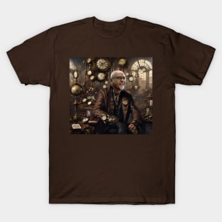 Peter Gabriel Playing for Time Steampunk T-Shirt